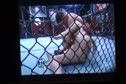 Jesse Forbes watching TUF while cutting weight
