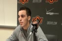 Jordan Oliver and Cayle Byers post match