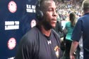 Justin Lester doing NBC interview