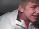 Kyle Dake on the way to the party