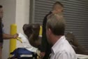 Lashley on stretcher
