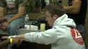 Locker room pre fights