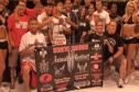 Post fight pictures in the cage