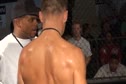 Shawn Dillon post fight in cage