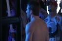 Soto and Warren separated by a curtain