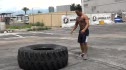 Tire flip and sledge