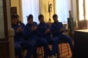 USA and Russian coaches