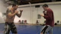Upward elbow