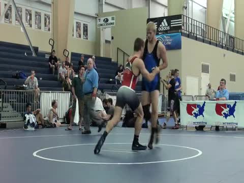 100 lbs round2 Josh Lehner OH vs. Zac Whisnant NC
