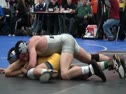 125 lbs semi-finals Mark Grey BA vs. Joey Ward CM