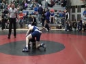 130lbs Semi Jesse Griswold BGA(R) vs Tyler Edwards WS(G)