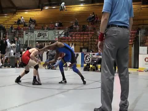 130 lbs match Dillon Williams Canada vs. Jimmy Kaishian Askren