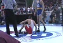 132 lbs round1 Josh Kwasny CH vs. Seth LB