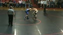 138 lbs finals Steve Spearman (McDowell) vs. Tim Wheeling (General McLane)