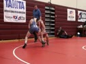160 lbs match Russ Parsons NJ R vs. Cody Law PA B