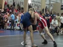 74 KG Univ FS Prelim Kyle Dake (R) vs Brandon Guthrie (B)