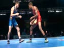 Cadet 130 GR Elijah Davis CA (R) vs Hayden TUma ID (B)