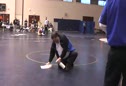 103lb R16 - Corey McQuiston (WCR) vs Logan Bechdel (CM)