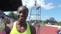 Leslie Cole 1st in 200, 3rd in 100 at Victoria International Track Classic 2011