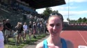 Nicole Sifuentes wins the 1500 at Victoria International Track Classic 2011