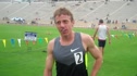 Alan Webb after 800m at 2012 Duke Twilight