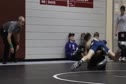 103 lbs quarter-finals Matthew Zitsos (Charlotte Christian School) vs. Caleb Greer (Landmark Christian)