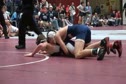 120 lbs quarter-finals Caleb Greer (Landmark Christian) vs. Hal Fisher (Father Ryan)
