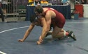 197lbs Cameron (Indiana Univ) vs Knowles (Liberty)