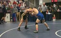 197lbs Bennett (Univ of North Carolina) vs Cogar (Kent State Univ)