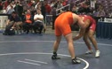 285lbs Everhart (Indiana Univ) vs Danikowicz (Univ. of Virginia)