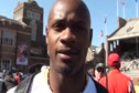 Asafa Powell Jamaica champs after USA vs World 4x100 Penn Relays 2011