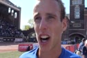 Ryan Gregson 2:48 split & coming back from injury USA vs World DMR Penn Relays 2011