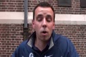 Georgetown coach Chris Mitenburg after DMR Champ Of America 2011 Penn Relays
