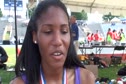 Ajee Wilson after 200 split in SMR at 2010 New Balance Nationals