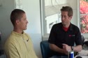 In the booth with Trey Hardee - 2011 Mt. SAC Relays