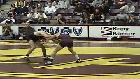 157 LB   Steve Brown-Central Michigan vs. Bryan Deutsch-Northern Illinois MAC FINALS