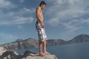 Ian Jumps In Crater Lake 1st Time
