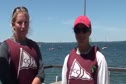 Allie Blecher and Alyssa Aitken After the First Four Races