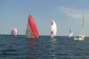Race #3 first leeward rounding, J109 NA's