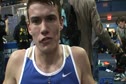 Chris O'Hare after 356 in the Wanamaker Mile at Millrose Games 2012