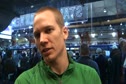 Jesse Williams after season best high jump at Millrose Games 2012