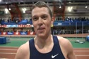 Miles Batty new collegiate record holder 354 mile at Millrose Games 2012