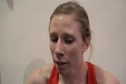 Phoebe Wright after 800 meters Millrose Games 2012