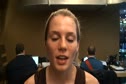 Samatha Nadel 446 high school girl's mile champ at Millrose Games 2012