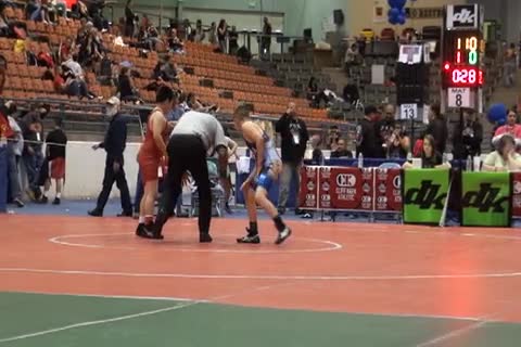 110 lbs finals Ryan Karoly NJ vs. Nicholas Maiden CA