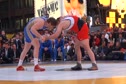 120 lbs match Tervel Dlagnev USA vs. Barsag Kesaev Russia