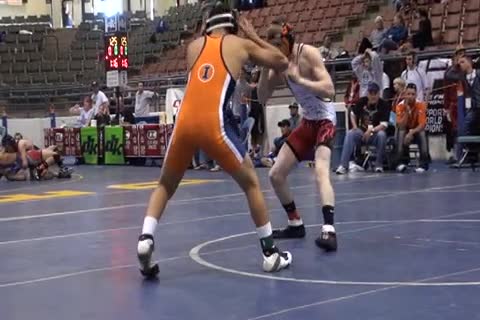 125 lbs finals Javier Gasca CA vs. Adam Hayner OR