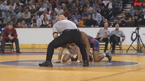 130lbs Tyler Scotten Willingsboro- vs. Eric Fajado Boonton-