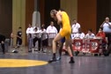 133 lbs match Jose Mendoza Cal State Bakersfield vs. Scotti Sentez Central Michigan