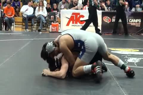 135 lbs finals Austin Ormsbee Blair Academy NJ vs. Matt Kelliher Apple Valley MN